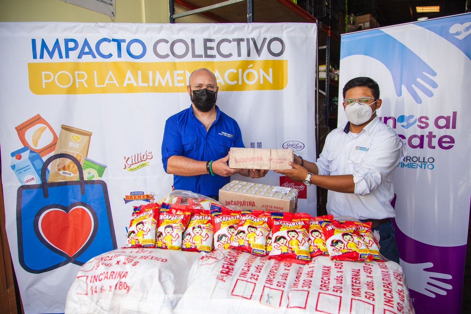 9 empresas se unen para donar más de Q258,000 en alimentos a las ...