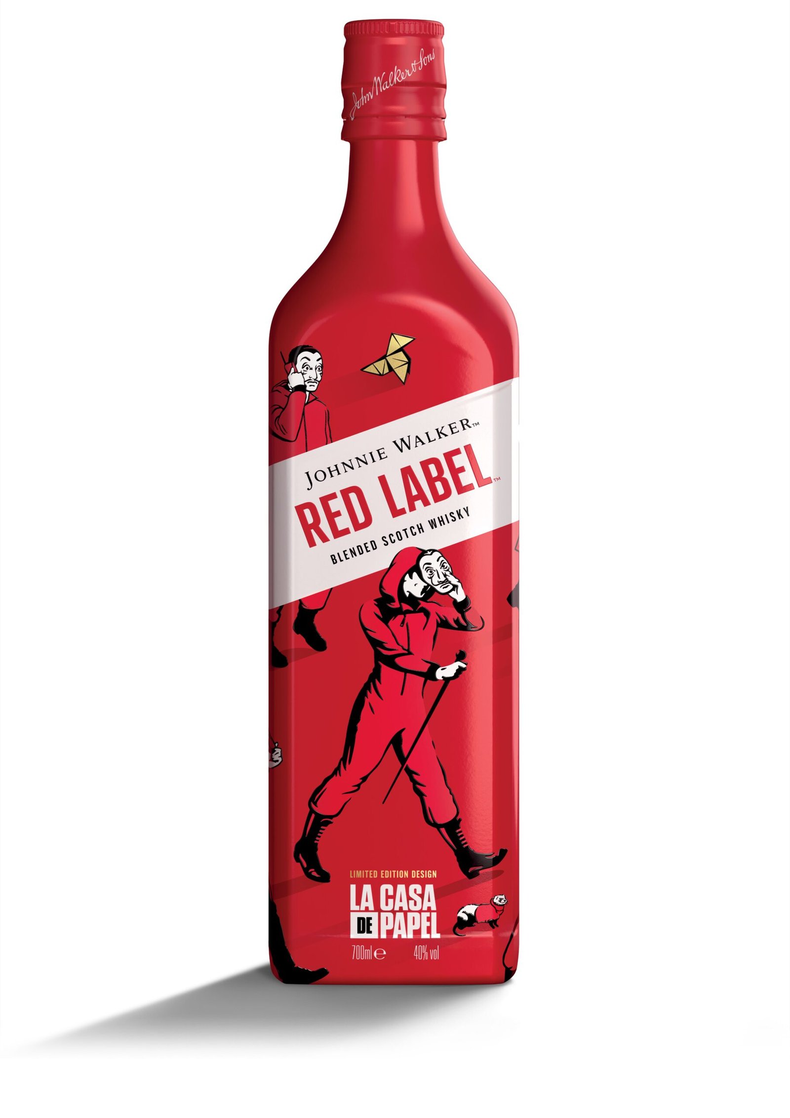 Johnnie Walker lanza botella etiqueta roja con diseño edición limitada ...
