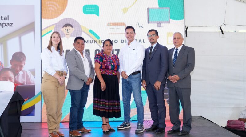 Santa Cruz Verapaz se convierte en el primer Municipio Digital de Alta Verapaz gracias a la alianza entre Bam y Funsepa
