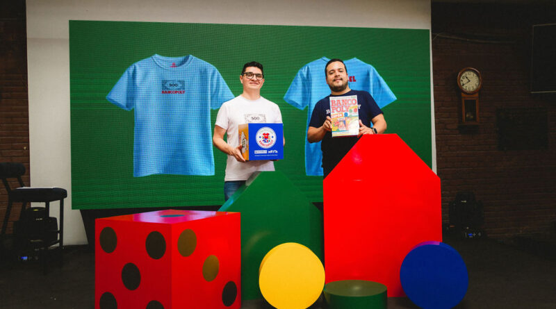 Uniformes de Guatemala y Juegos Metta presentan colección conmemorativa por el aniversario del icónico juego guatemalteco Bancopoly