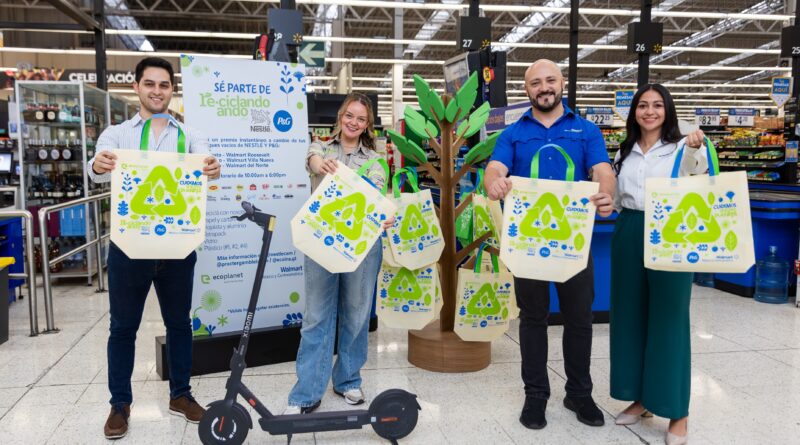 Reciclando Ando es el nombre de la campaña que se realizará en los Walmart de Roosevelt, Villa Nueva y Del Norte