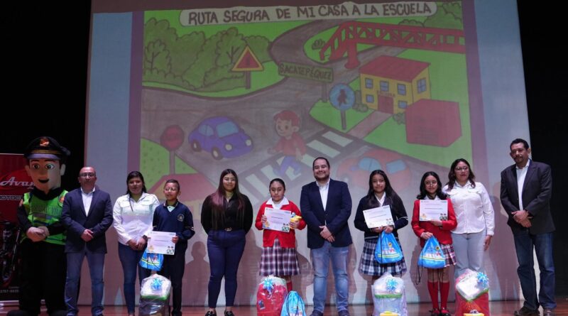ASIM y la PMT premian la creatividad infantil que imagina un país con calles seguras