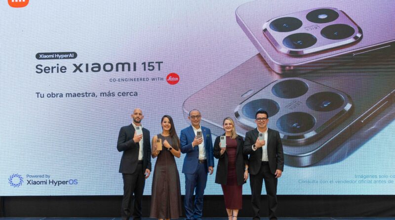 Xiaomi presenta la Serie Xiaomi 15T: fotografía profesional, diseño insignia y un ecosistema que transforma la vida digital