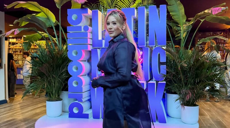 La artista guatemalteca MADIE es destacada por la editorial de los Billboard Latin 2025