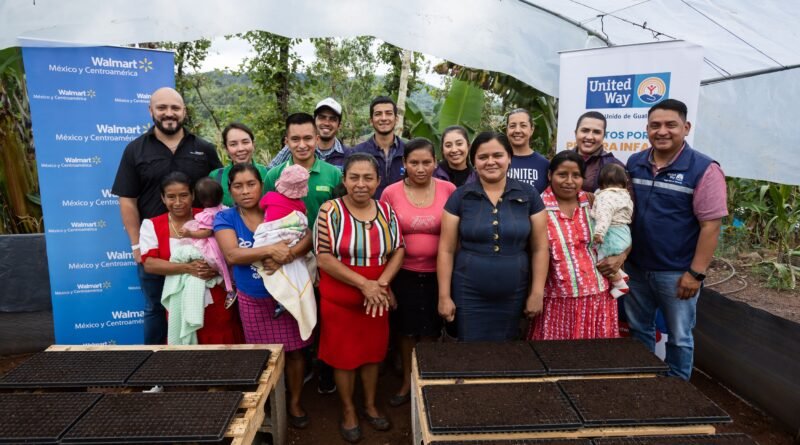 Walmart y United Way Guatemala transformaron la vida de 70 familias en Chiquimula