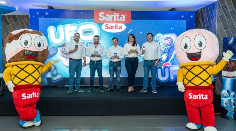 Helados Sarita lanza UFO: ¡Un sándwich de helado que viene de otro planeta!