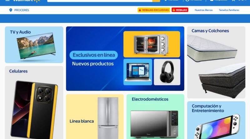 Walmart amplía su oferta digital en Guatemala con productos exclusivos en línea