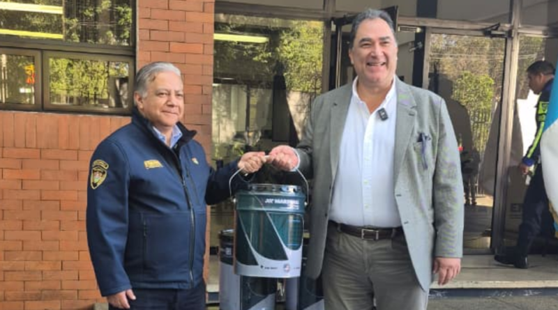 ASIM entrega pintura vial para reforzar 23 kilómetros de motovías en la Ciudad de Guatemala
