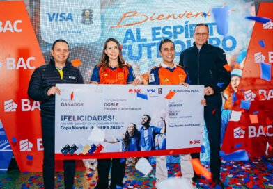 Visa y BAC entregan el primer “Duo Pass” para la fiesta más grande del fútbol
