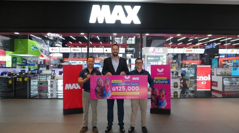 MAX recauda Q125 Mil para beneficiar a más de 5 Mil personas, junto a Fundación Puente