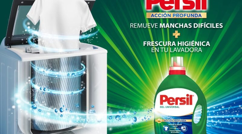 Persil lanza nueva fórmula al mercado guatemalteco para remoción de manchas en la ropa y limpieza profunda de lavadoras