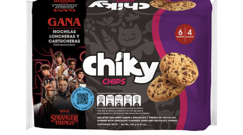 Chiky se vuelve a inspirar en Stranger Things para una nueva y exclusiva promoción en este regreso a clases