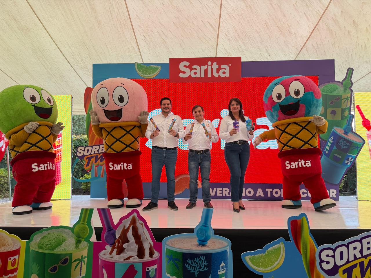 Sarita Rimal Helados Sarita le da un Twist al verano para que cada momento sea una ...