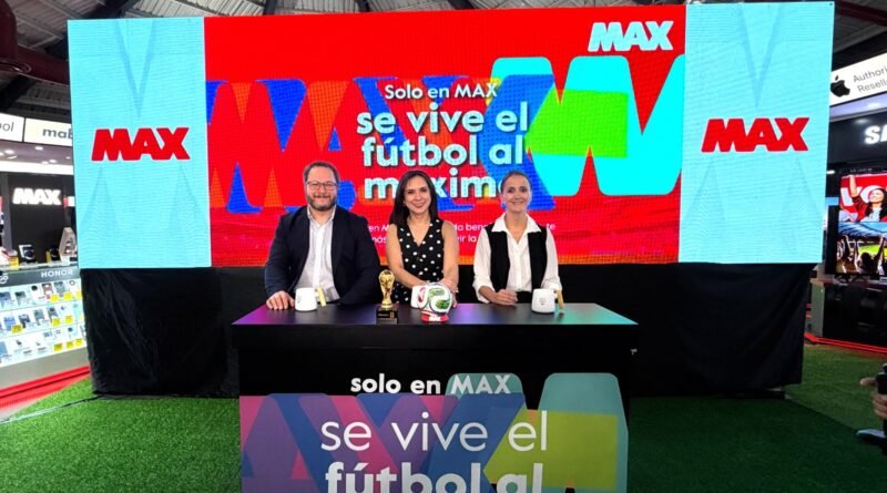 ¡Solo en MAX se vive el fútbol al máximo!