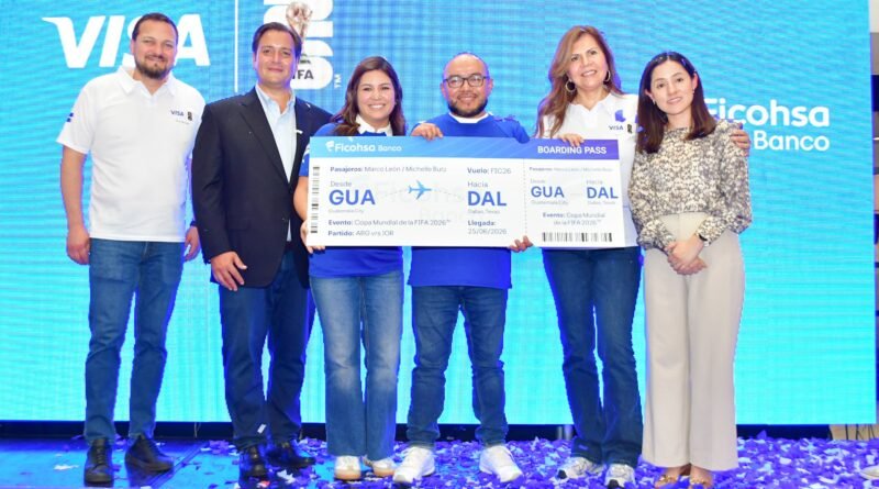 FICOHSA y VISA harán realidad el sueño de un guatemalteco de vivir la Copa Mundial de la FIFA 2026™