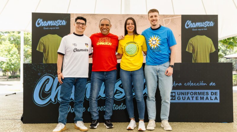 Uniformes de Guatemala presenta “Chamusca” una colección inspirada en la pasión y tradición del fútbol entre cuates
