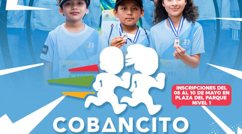 Cobancito 2026 regresa a Plaza del Parque en Cobán, como la gran fiesta del deporte infantil