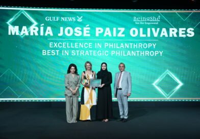 María José Paiz es reconocida en Dubái con el premio internacional Excellence Awards 2026 en Filantropía Estratégica