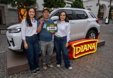 DIANA hace entrega del gran premio por su campaña “Meté gol y ganá con DIANA”