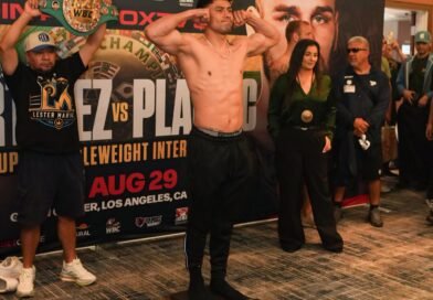 Lester Martínez listo para defender su título tras cumplir con el pesaje oficial