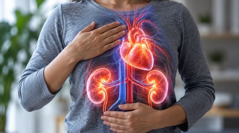 El circuito invisible: 5 alertas en casa de que tu corazón y tus riñones te están hablando