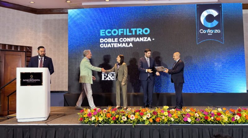Ecofiltro se consolida entre las empresas que generan mayor confianza en Guatemala
