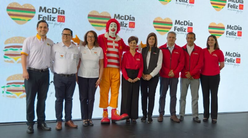 El miércoles 7 de octubre será el McDía Feliz por los niños