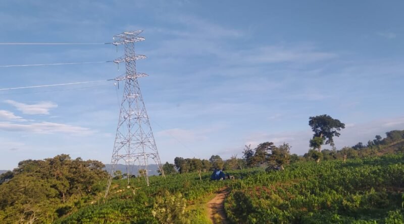 Línea de transmisión inconclusa pone en riesgo la disponibilidad de energía eléctrica en algunos departamentos del país