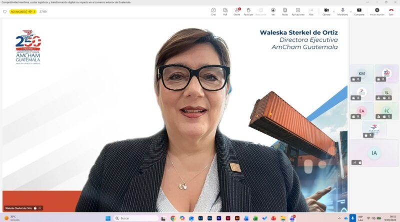 AmCham Guatemala promueve diálogo estratégico para fortalecer la competitividad marítimo-portuaria del país 