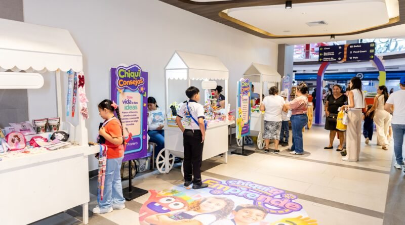 El Mercadito «ChiquitiEmprende» regresa a los centro comerciales Pradera este 2026