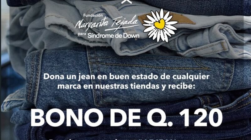American Eagle lanza su campaña social “Dona tu Jean” para apoyar a la Fundación Margarita Tejada para síndrome de Down en Guatemala