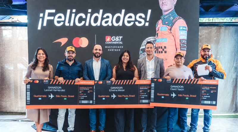 Mastercard y Banco G&T Continental anuncian a los ganadores de la promoción “¡Viaja a Brasil!”