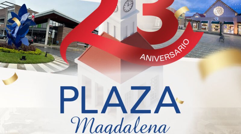 Plaza Magdalena celebra 23 años de historia con experiencias para compartir en octubre 