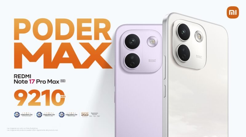 Xiaomi presenta la Serie REDMI Note 17 en Guatemala: más autonomía y resistencia para acompañarte por años